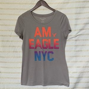 5/$25 AEO Grey Tee